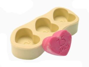 Molde Coração 15 Anos 