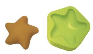 Molde Estrela Sinuosa 