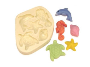 Molde Mini Fundo do Mar 