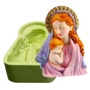 Molde Nossa Senhora e Jesus 