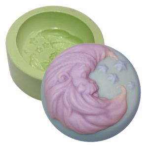 Forma de Silicone Redondo Noel Lua