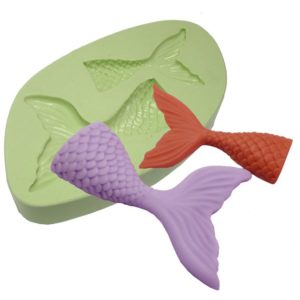 Forma de Silicone Rabo de Sereia