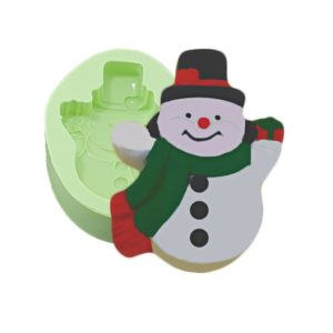 Molde Boneco de Neve Estilizado