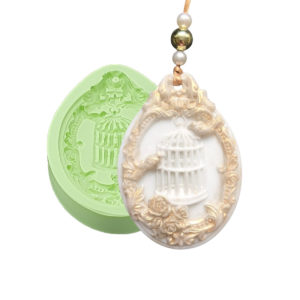 Molde Aromatizador Gaiola e Pássaros