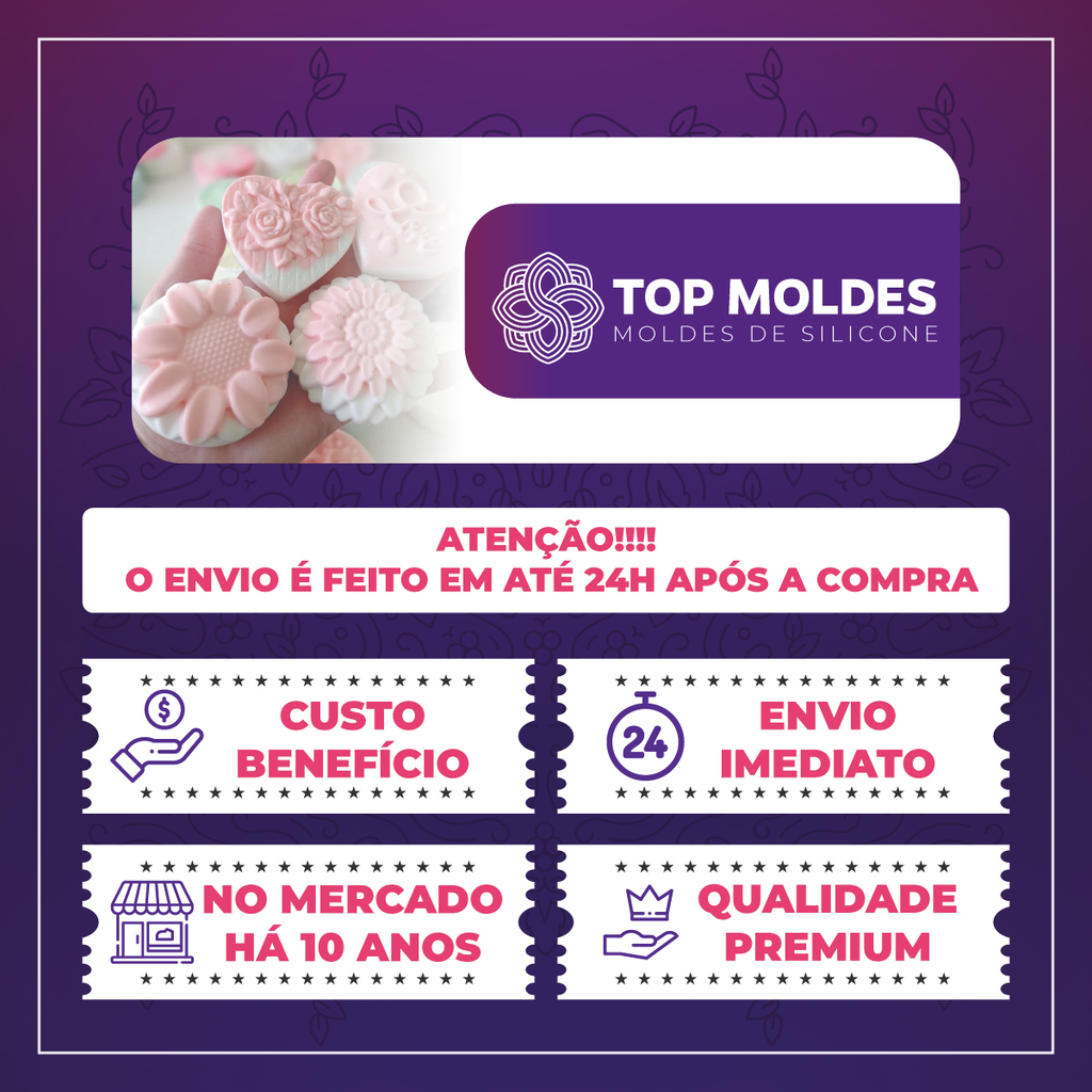 Molde Folha Costela de Adão - Imagem 4