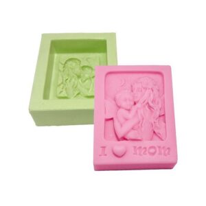 Molde Retangular I Love Mon